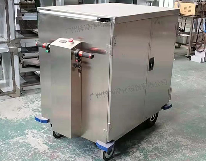 無菌物品電動運送車又稱為無菌物品運送車、無菌密封下送車、無菌物品回收車。